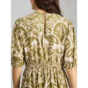 White Stuff Fern Linen Dress